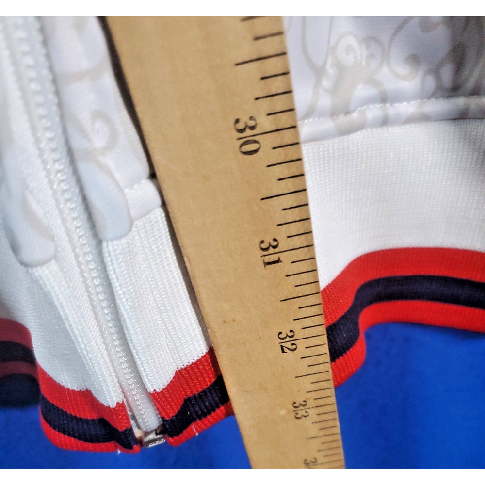 Vintage COOGI Track Jacket Mens Size 5XL White Union Jack British Flag Y2K - Picture 11 of 16